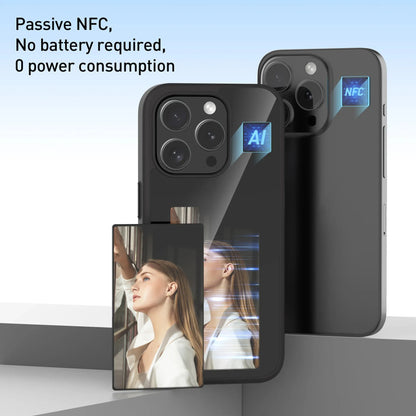 NFC Smart Phone Case for iPhone 16/15/14/13 Pro Max - DIY Wireless Projection