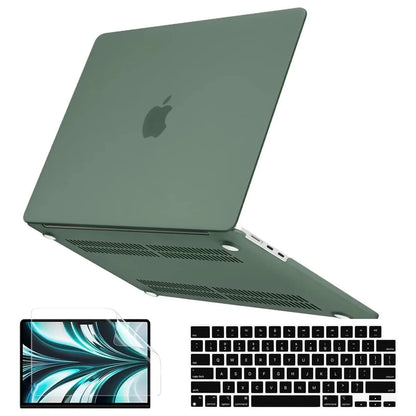 EGYAL Hard Shell Case for MacBook Air 15" & Pro 13", Compatible with M1 & M2 Models