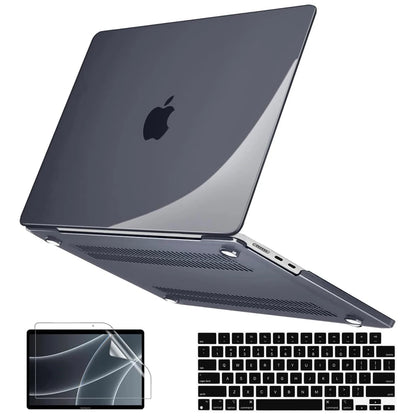 EGYAL Hard Shell Case for MacBook Air 15" & Pro 13", Compatible with M1 & M2 Models