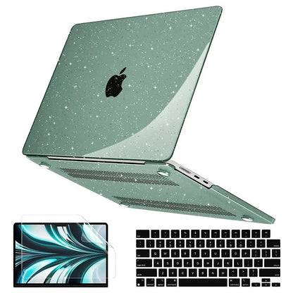 EGYAL Hard Shell Case for MacBook Air 15" & Pro 13", Compatible with M1 & M2 Models