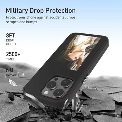 NFC Smart Phone Case for iPhone 16/15/14/13 Pro Max - DIY Wireless Projection