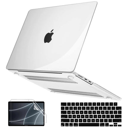 EGYAL Hard Shell Case for MacBook Air 15" & Pro 13", Compatible with M1 & M2 Models