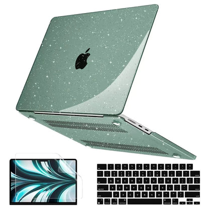 EGYAL Hard Shell Case for MacBook Air 15" & Pro 13", Compatible with M1 & M2 Models