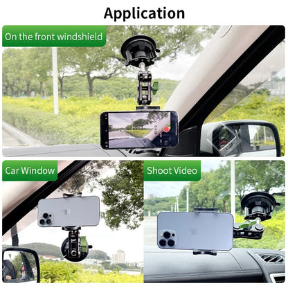 Lanparte High-Quality Suction Car Phone Holder - Compatible with iPhone 15 Pro Max & Huawei P60 Pro