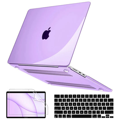 EGYAL Hard Shell Case for MacBook Air 15" & Pro 13", Compatible with M1 & M2 Models