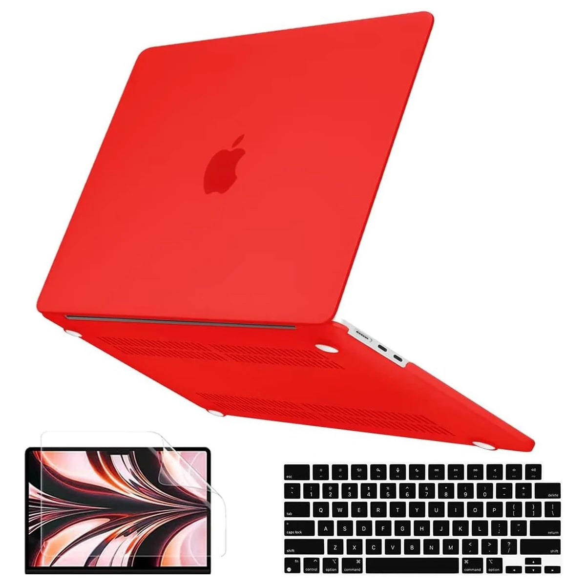 EGYAL Hard Shell Case for MacBook Air 15" & Pro 13", Compatible with M1 & M2 Models