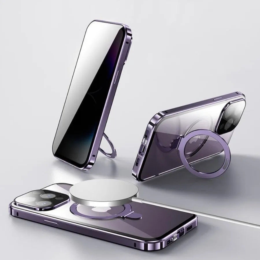 Anti-Peeping Magnetic Case for iPhone 16/15/14/13